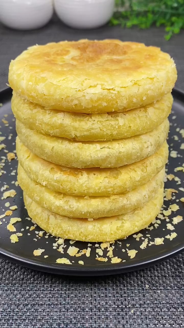 糖酥饼做法详细教程!有喜欢的收藏试试吧!