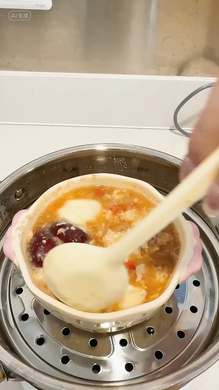 这个醪糟蒸鸡蛋真的巨补气血!不信你试试!