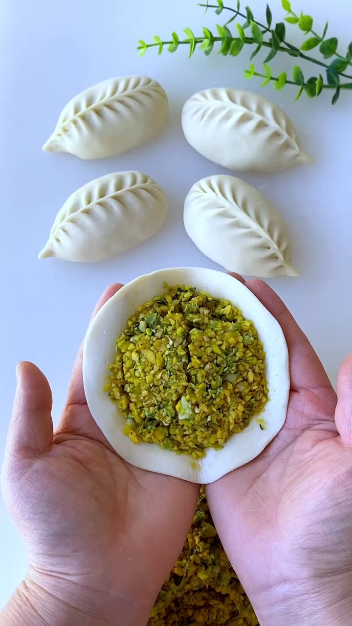 皮薄馅多柳叶包麦穗饺快速详细教程#面食#美食#包子饺子
