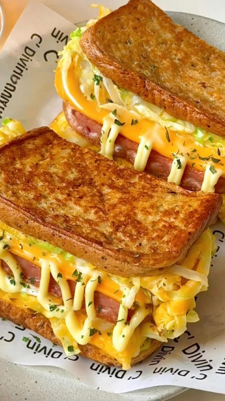 妈妈一定要学会的六款三明治早餐做法 ！