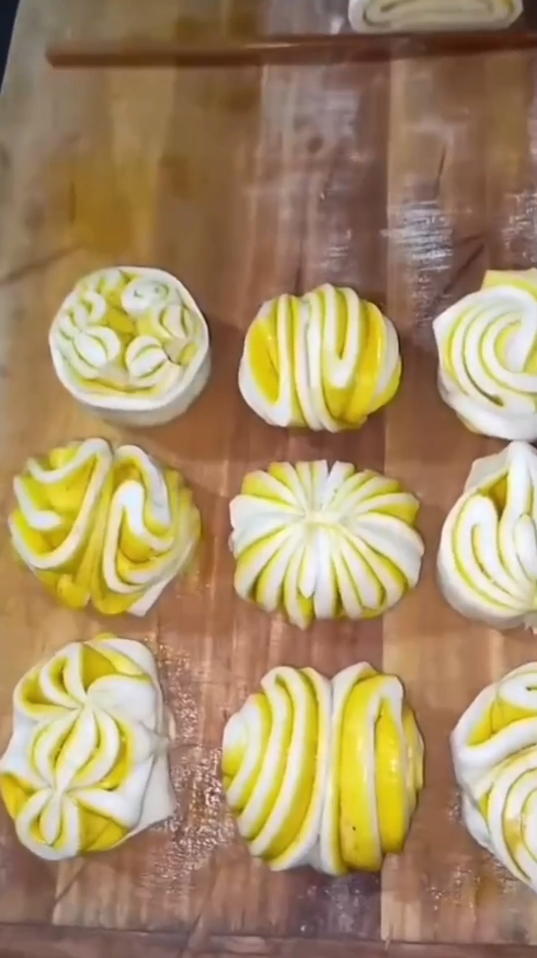 九种花卷快速拧法!