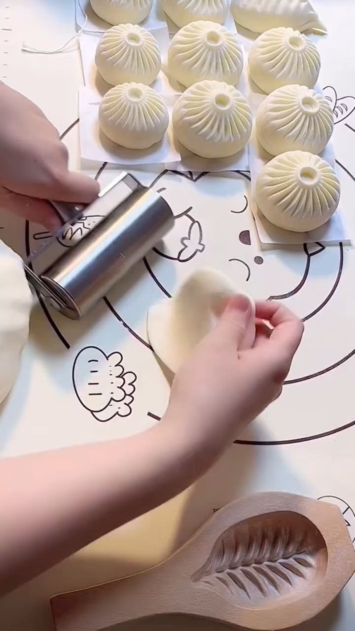 不会包包子的试试用这种工具包，简单又好看！