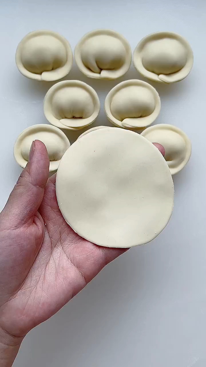 珍珠饺子慢动作手法教程！面食分享