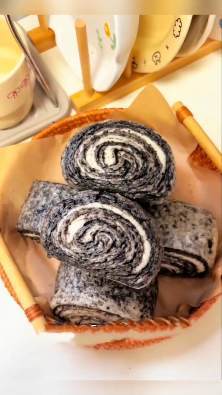 六道黑芝麻馒头 简单做法，你喜欢哪一个？