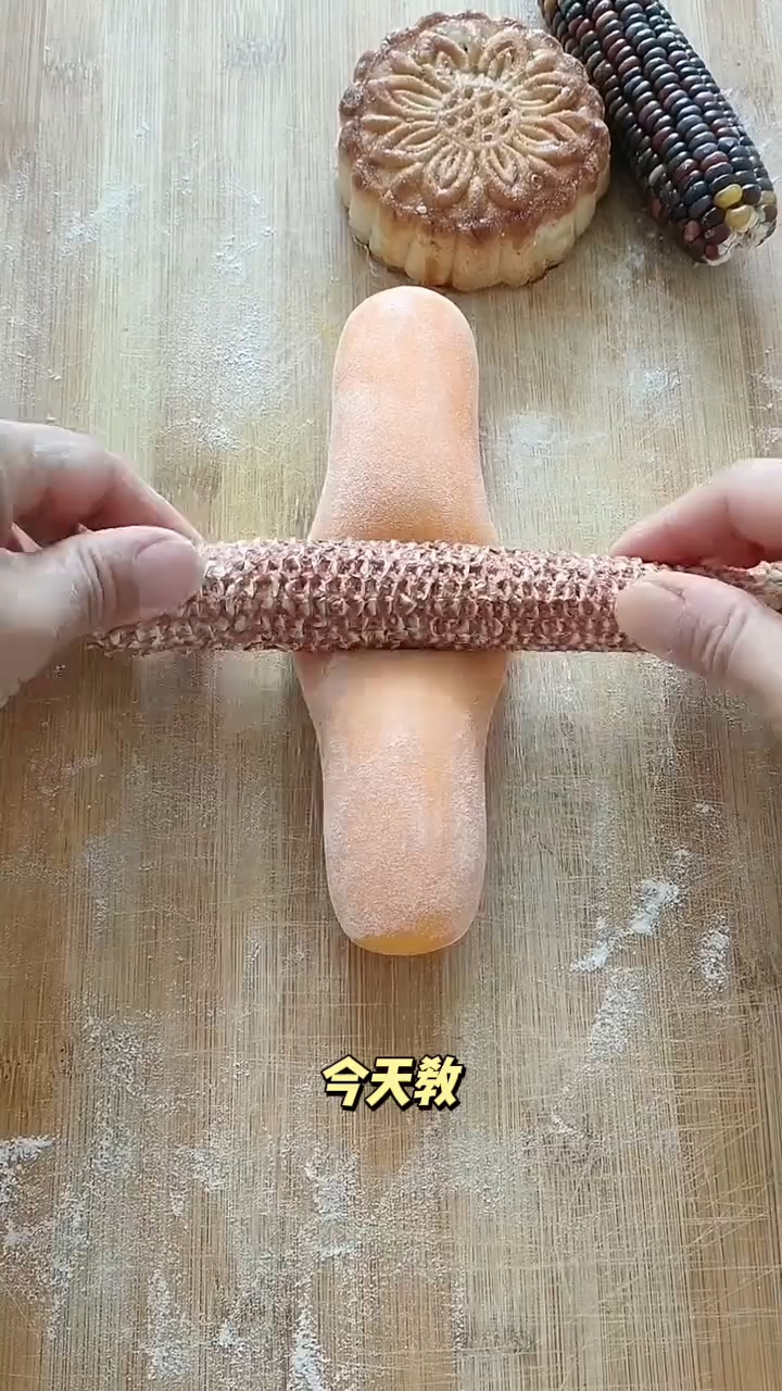 枣花馒头慢动作手法教程！简单易学，好看又好吃！