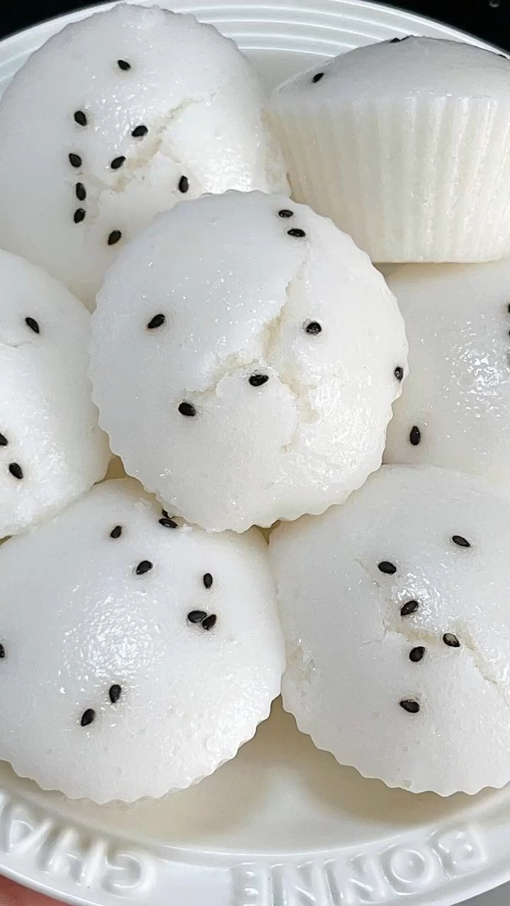 我妈做了十多年的米糕发糕做法!!