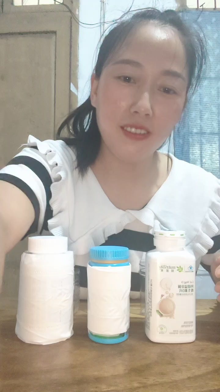 正能量传播,纽崔莱钙片的产品示范