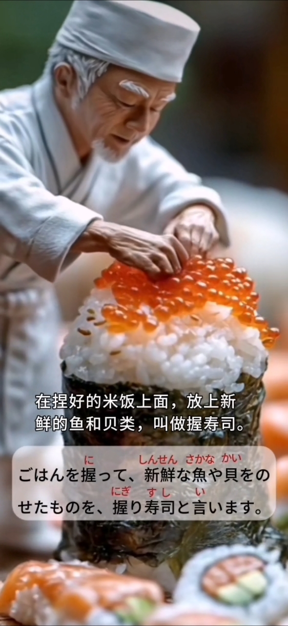 趣味日语小知识—人气美食寿司