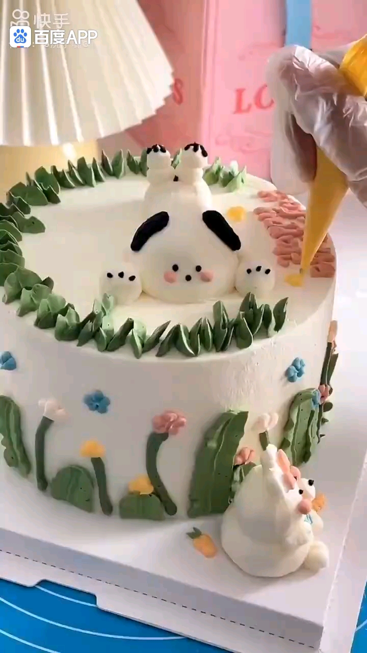 蛋糕素材吖，四连礼拿