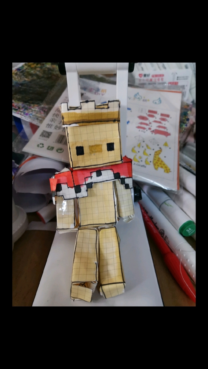 渣渣辉纸模教程视频来了#Minecraft
