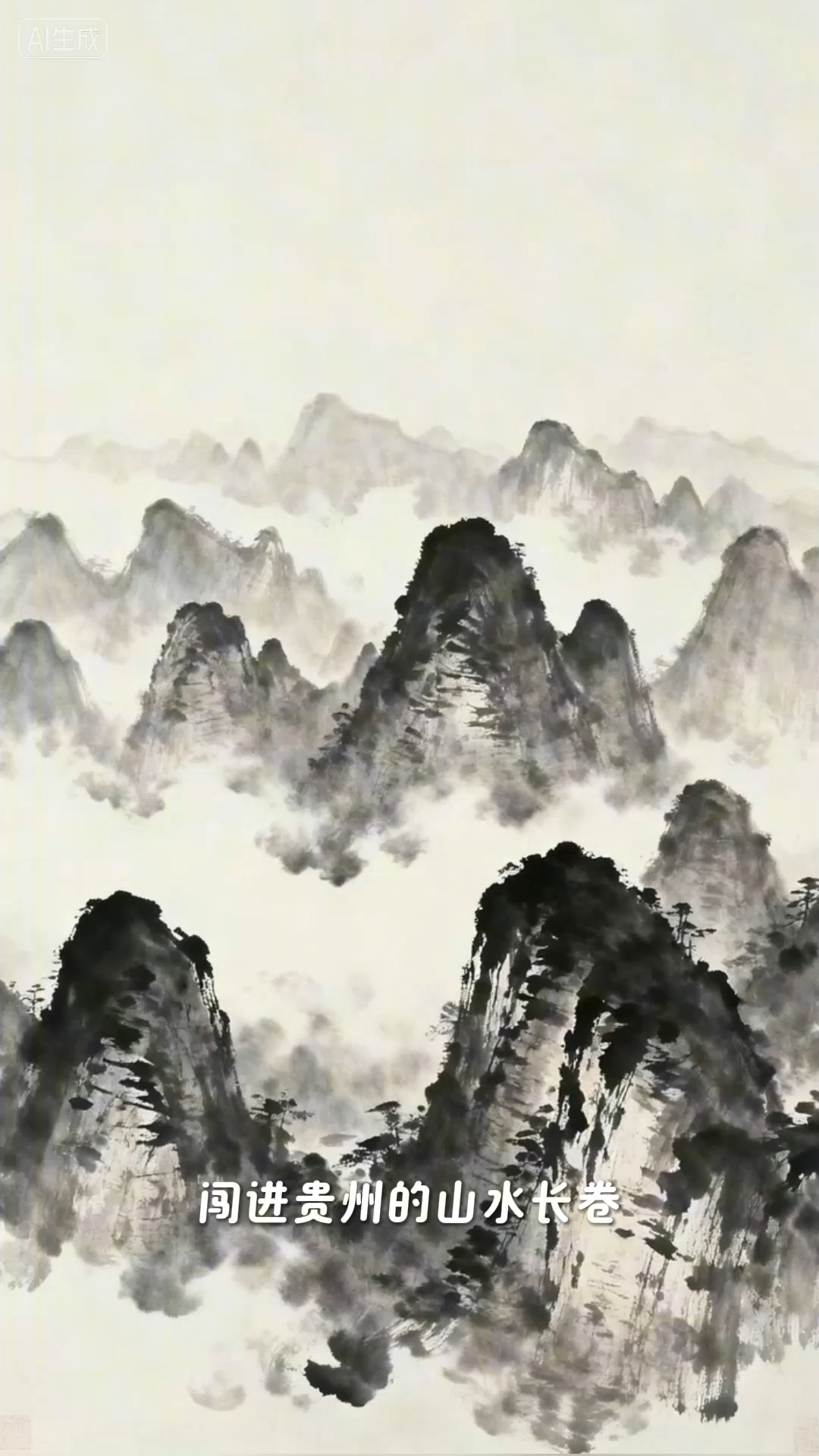 贵州文旅魅力全面展示#中国水墨画 #贵州文旅#魅力展示