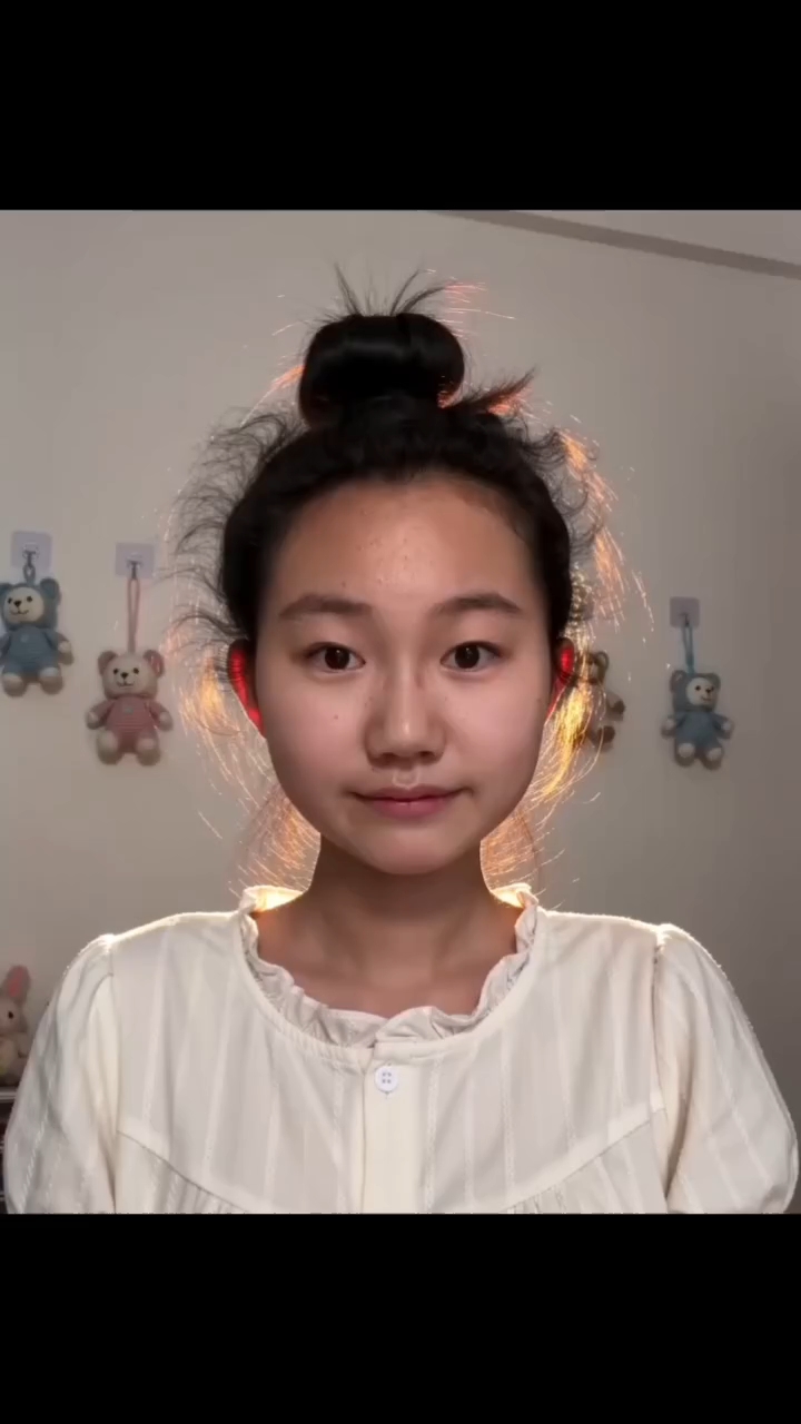 #油菜花田少女# #春天限定甜妹# #黑长直少女# @张呈