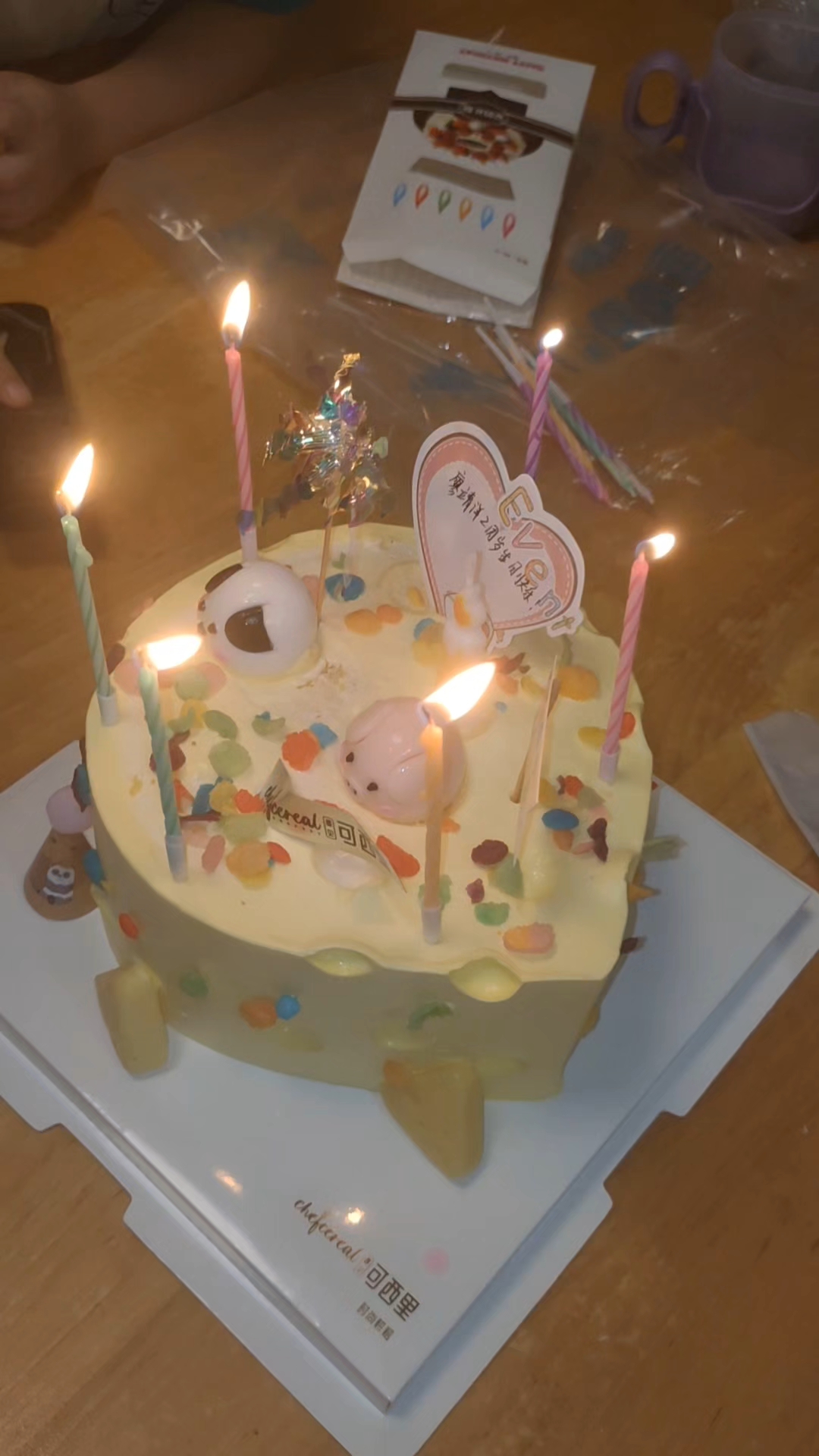 #带娃日常# #奶爸带娃日常##仪式感不能少##生日快乐天天开心# 今天洋宝宝2周岁生日给