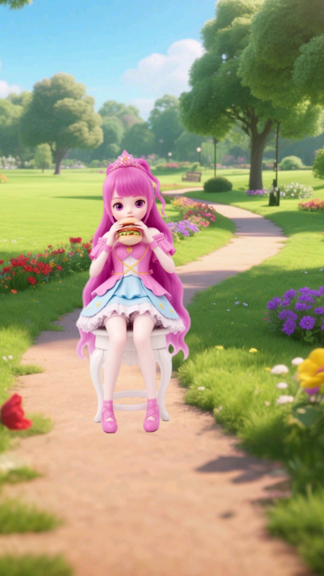 乐美公主变成美人鱼了