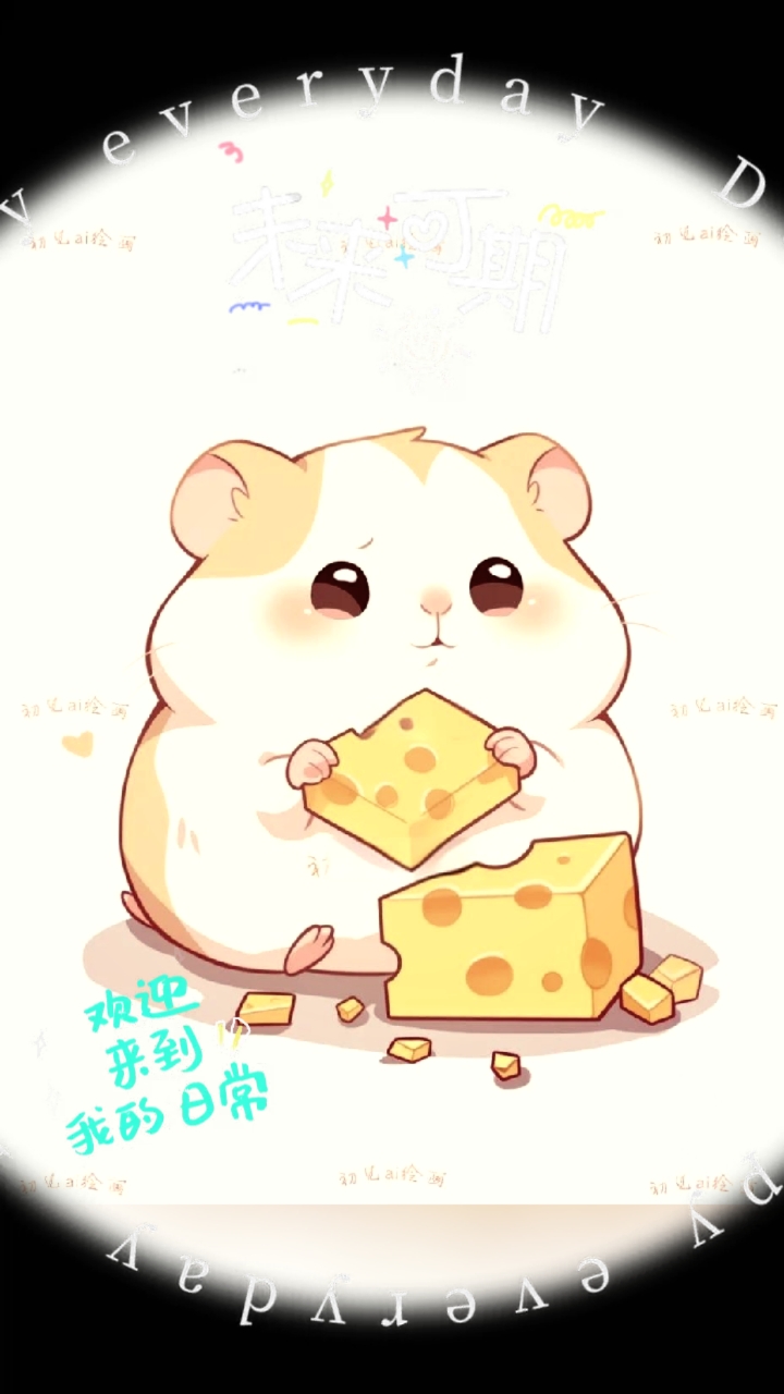 可爱的鼠鼠头像来了。