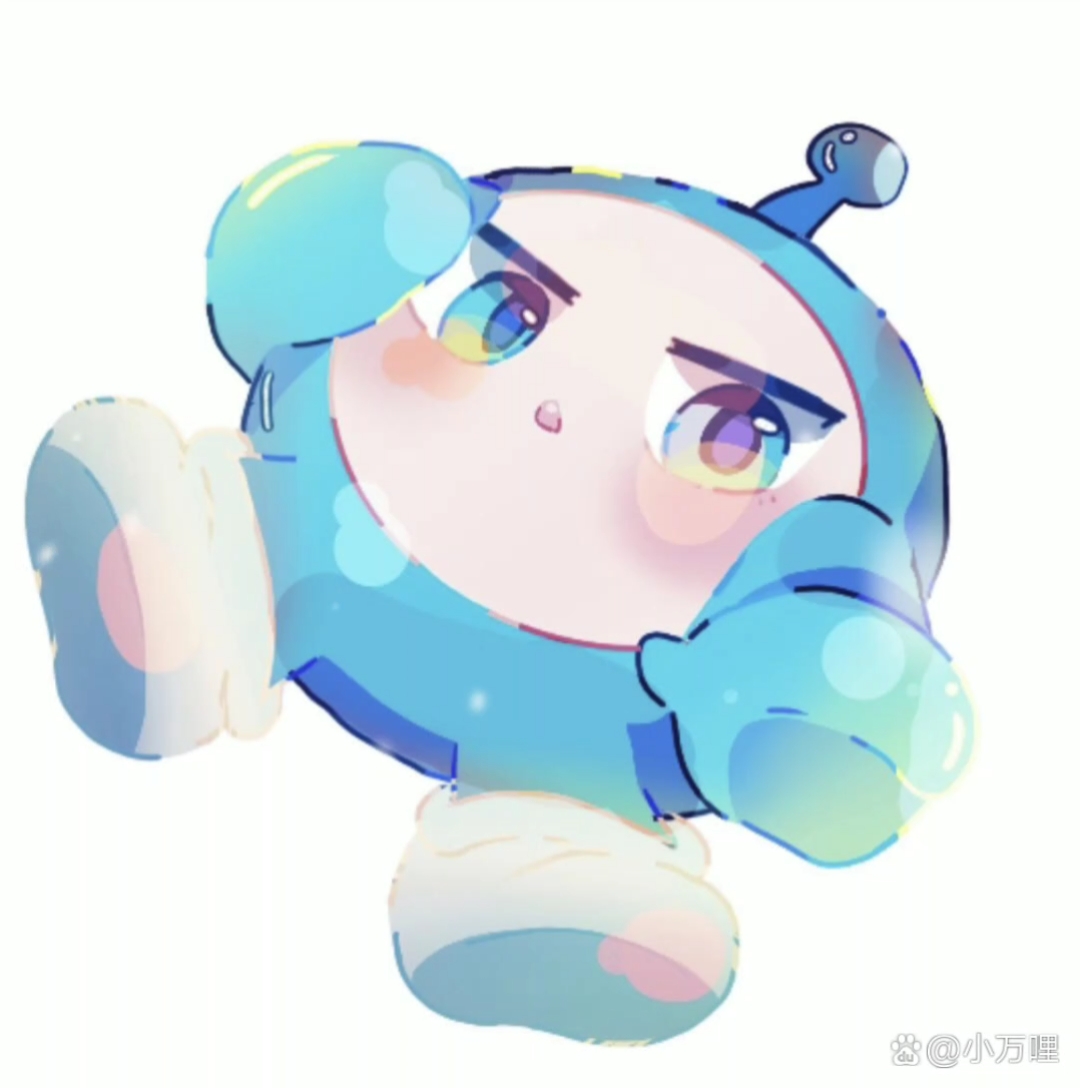 可爱的蓝粉cp头像