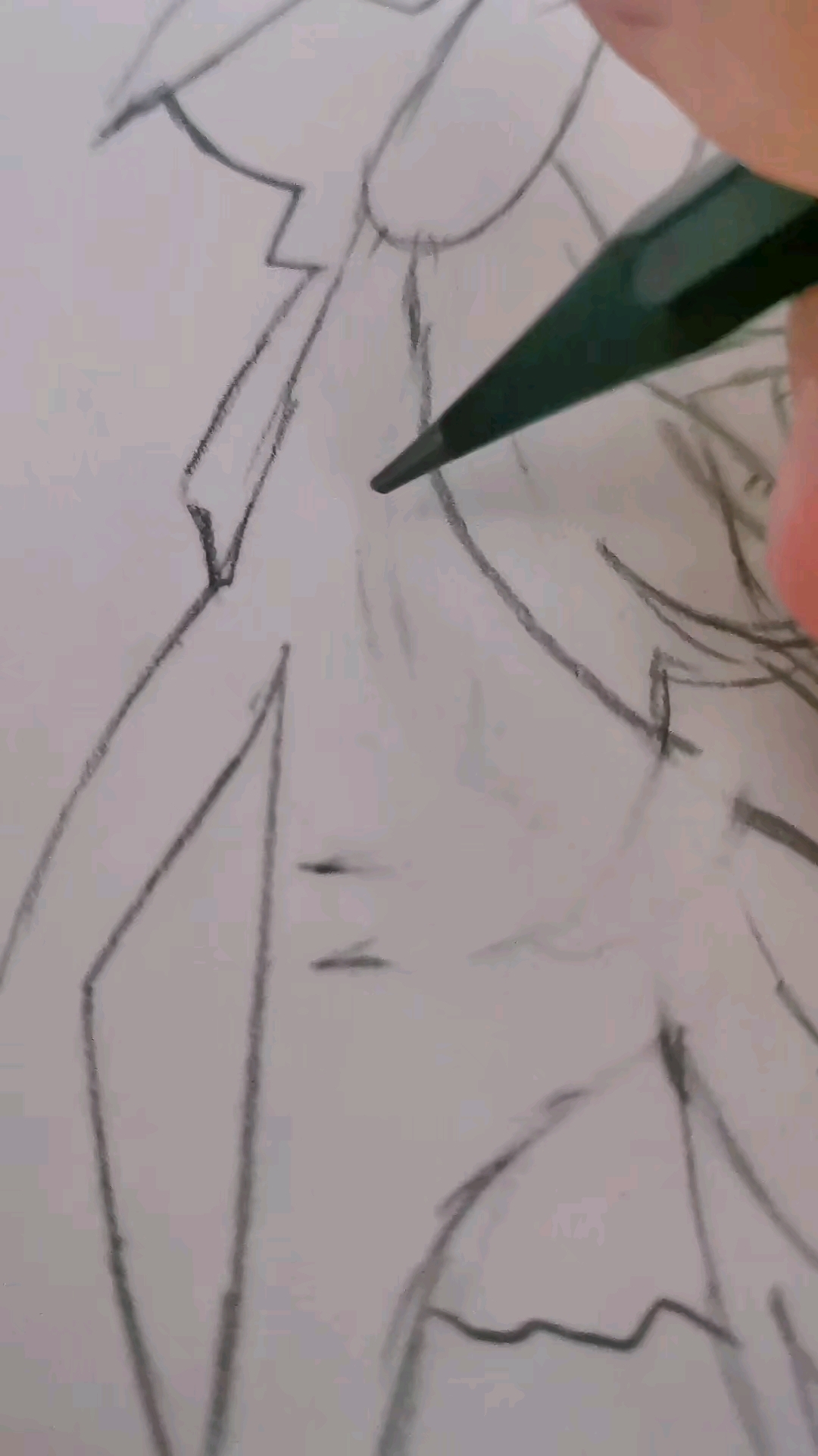 动漫手绘,画的是黑天鹅!