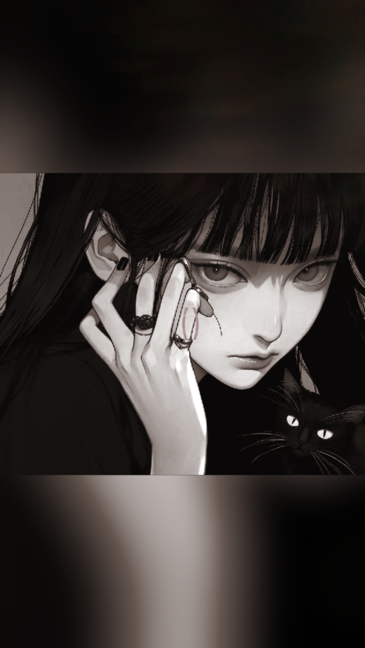 暗黑高冷女生头像集合