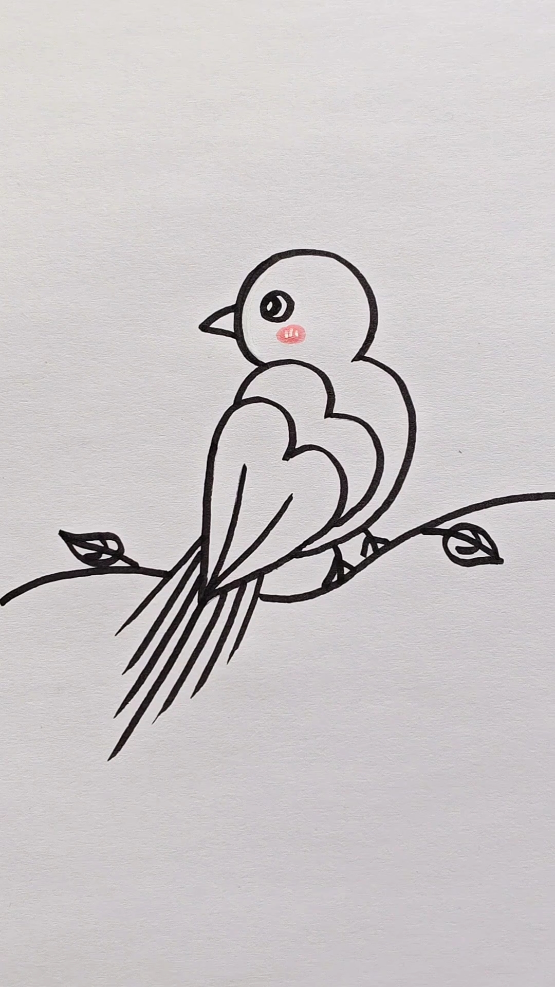 小鸟简笔画