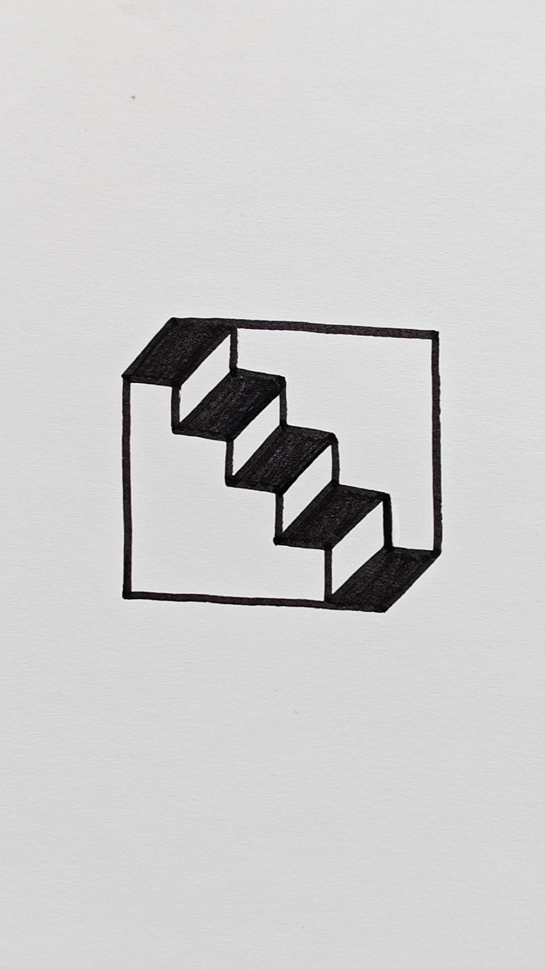 楼梯简笔画