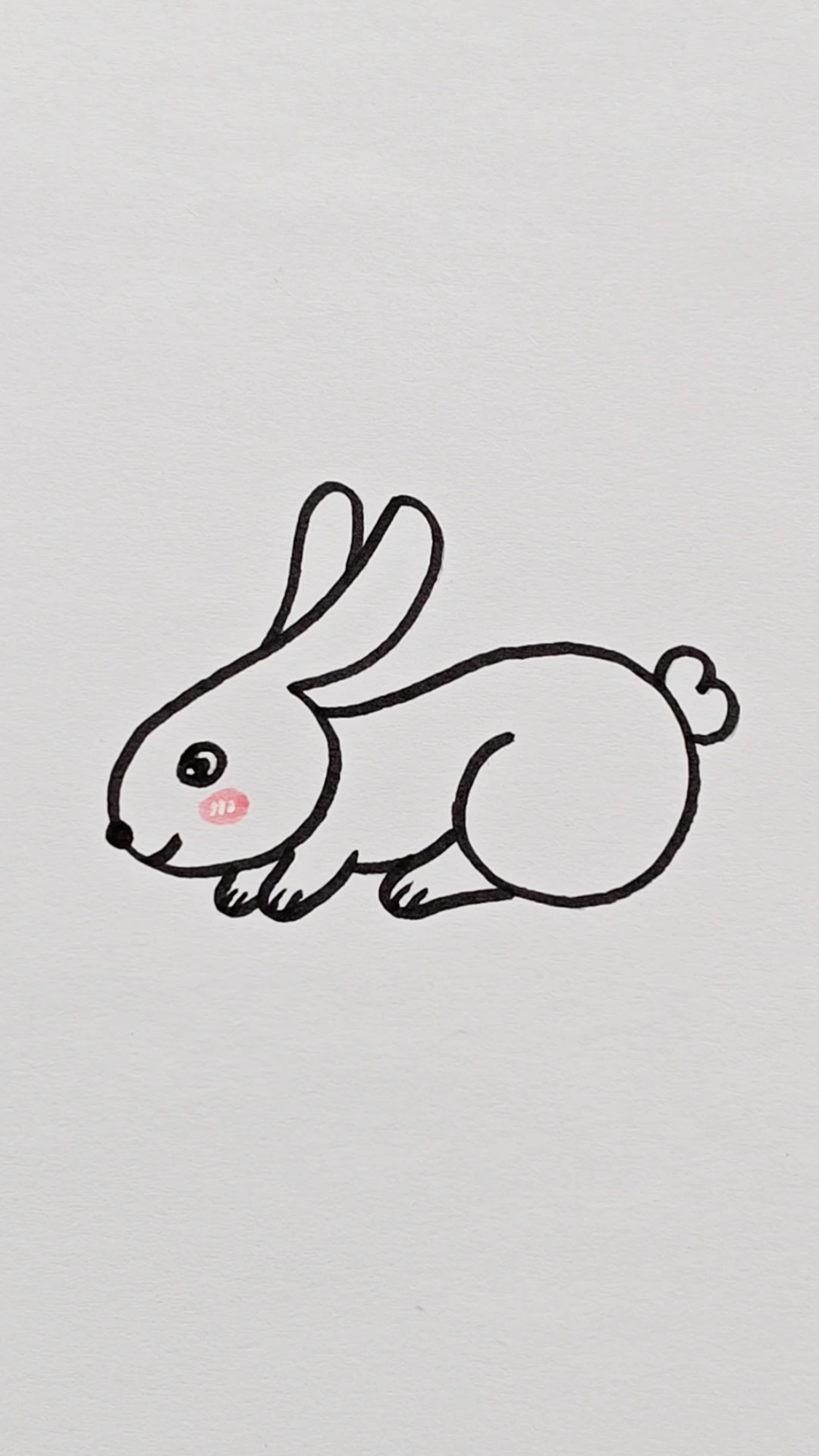兔子简笔画