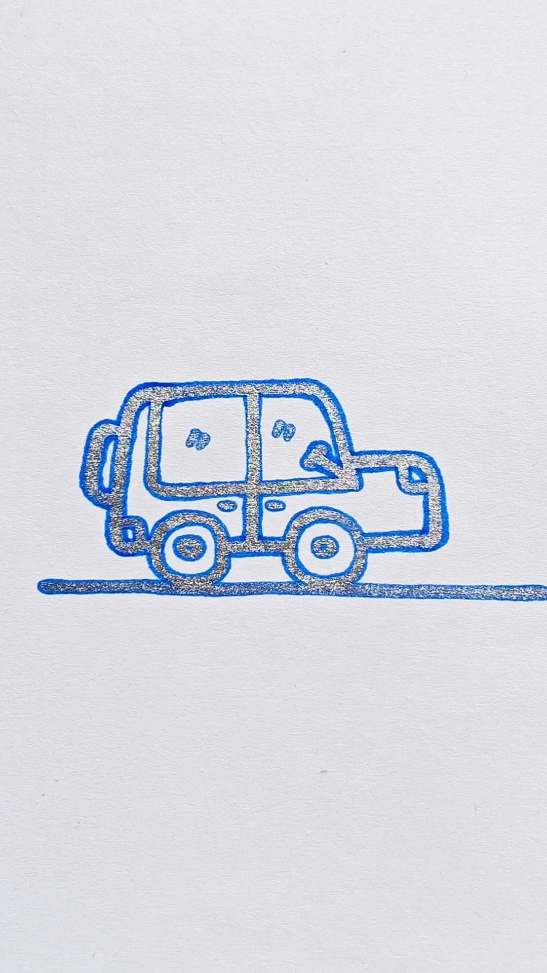 汽车简笔画