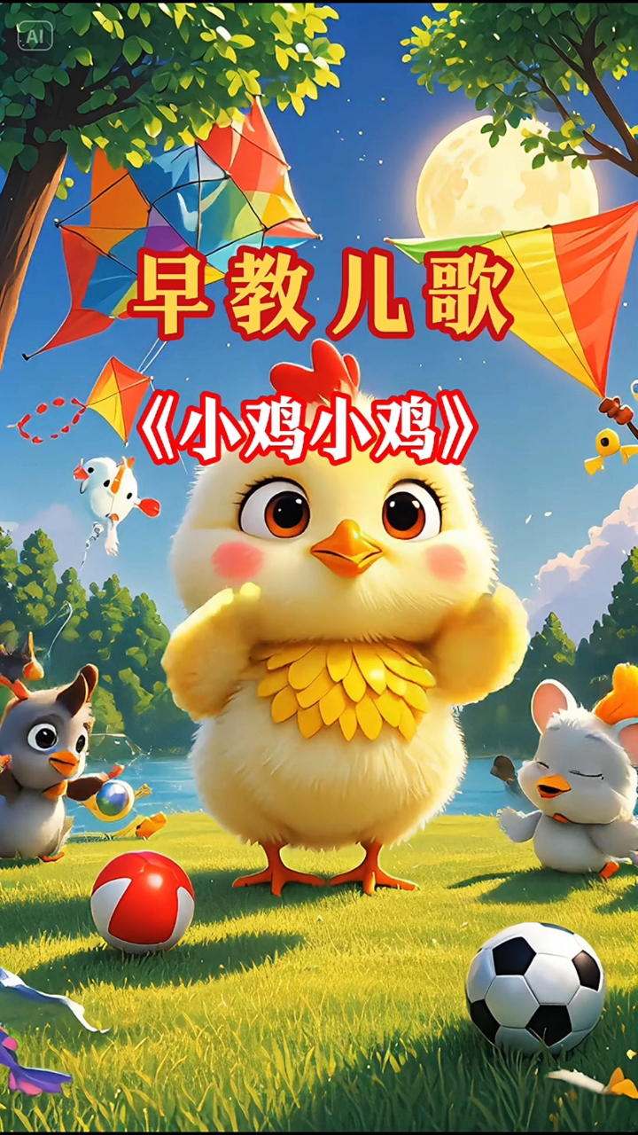 早教儿歌:小鸡小鸡