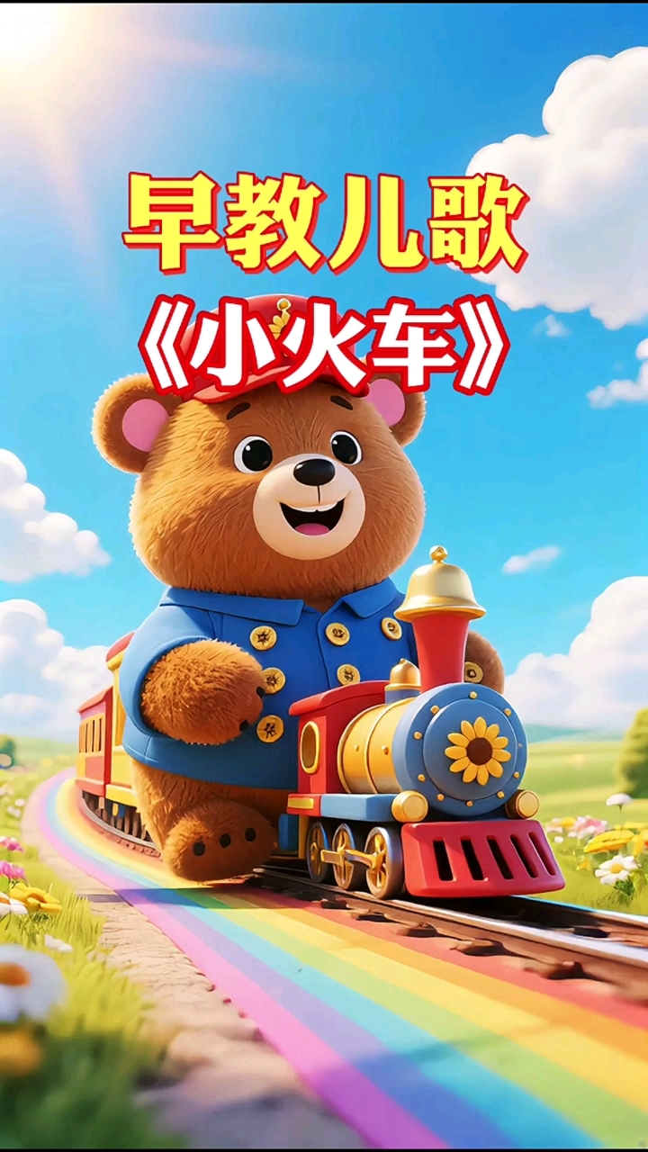 儿歌连续播放:小火车+加油鸭