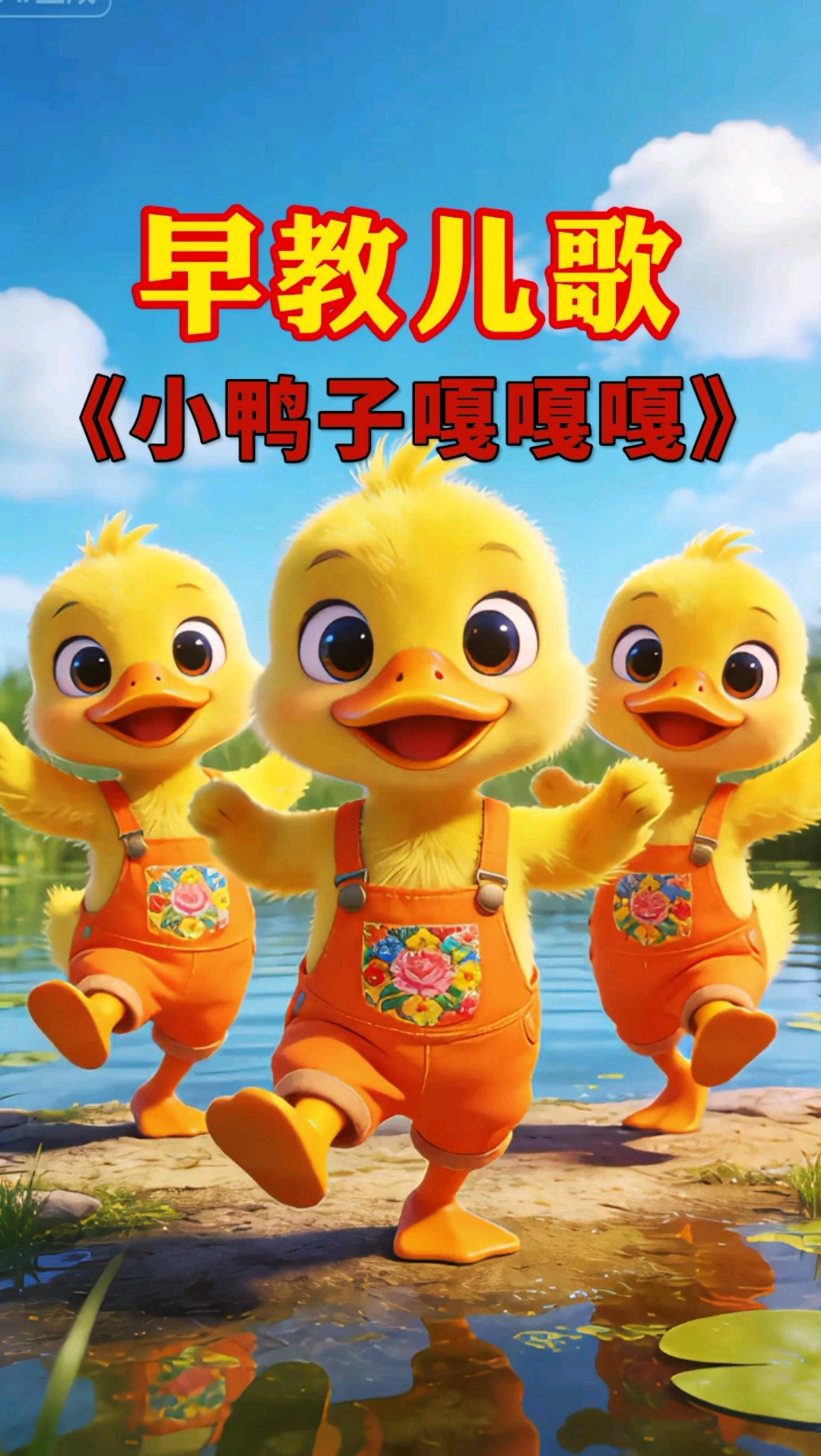 早教儿歌：小鸭子嘎嘎嘎