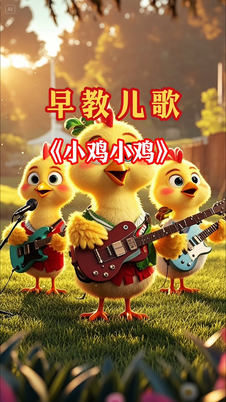 早教儿歌:小鸡小鸡