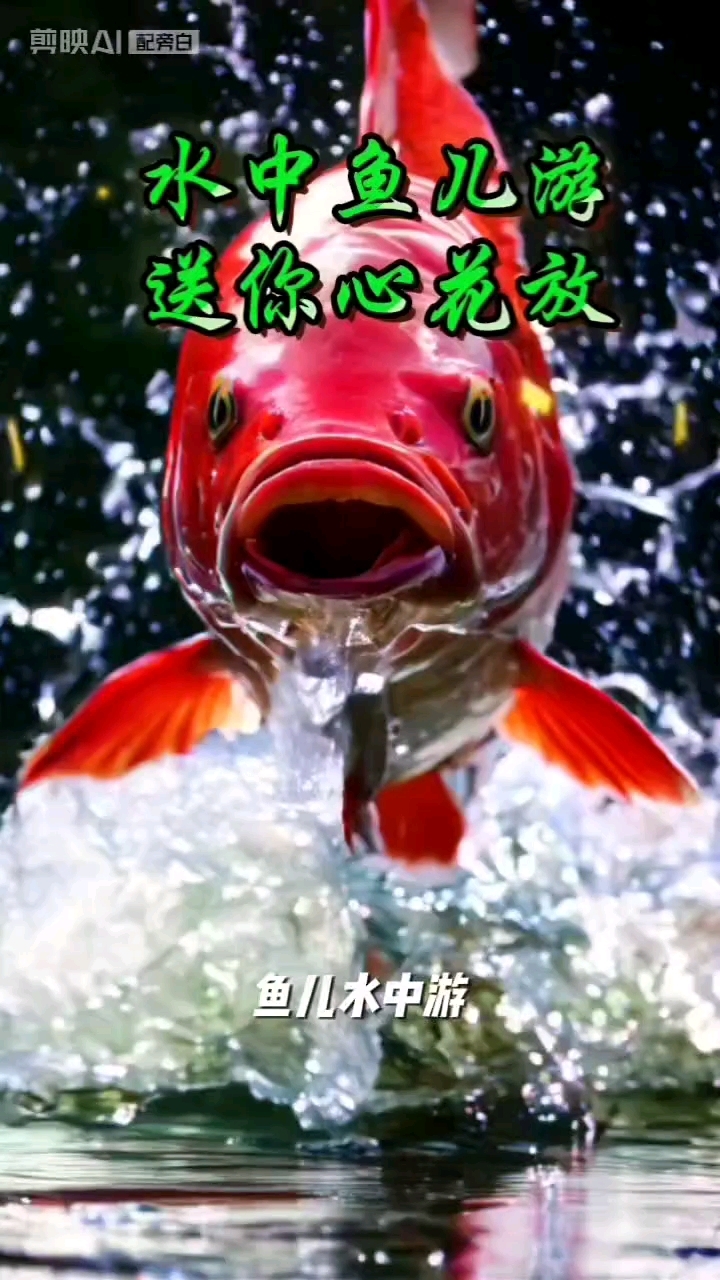 鱼儿水中游 送你吉祥如意