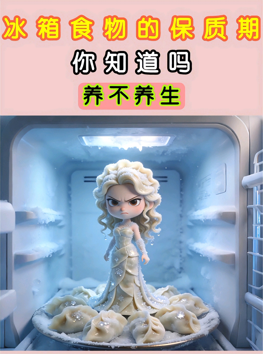 冷冻食物的保质期