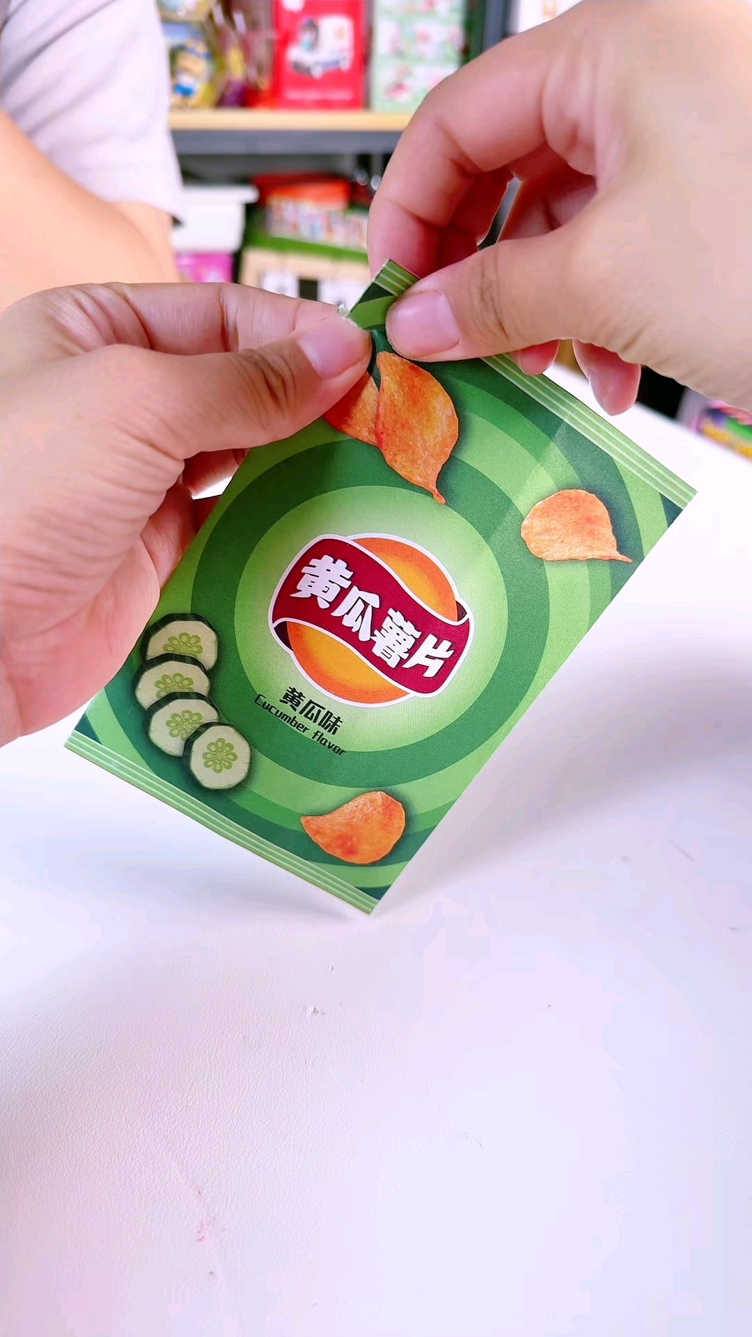 橘子妹自己做零食玩具