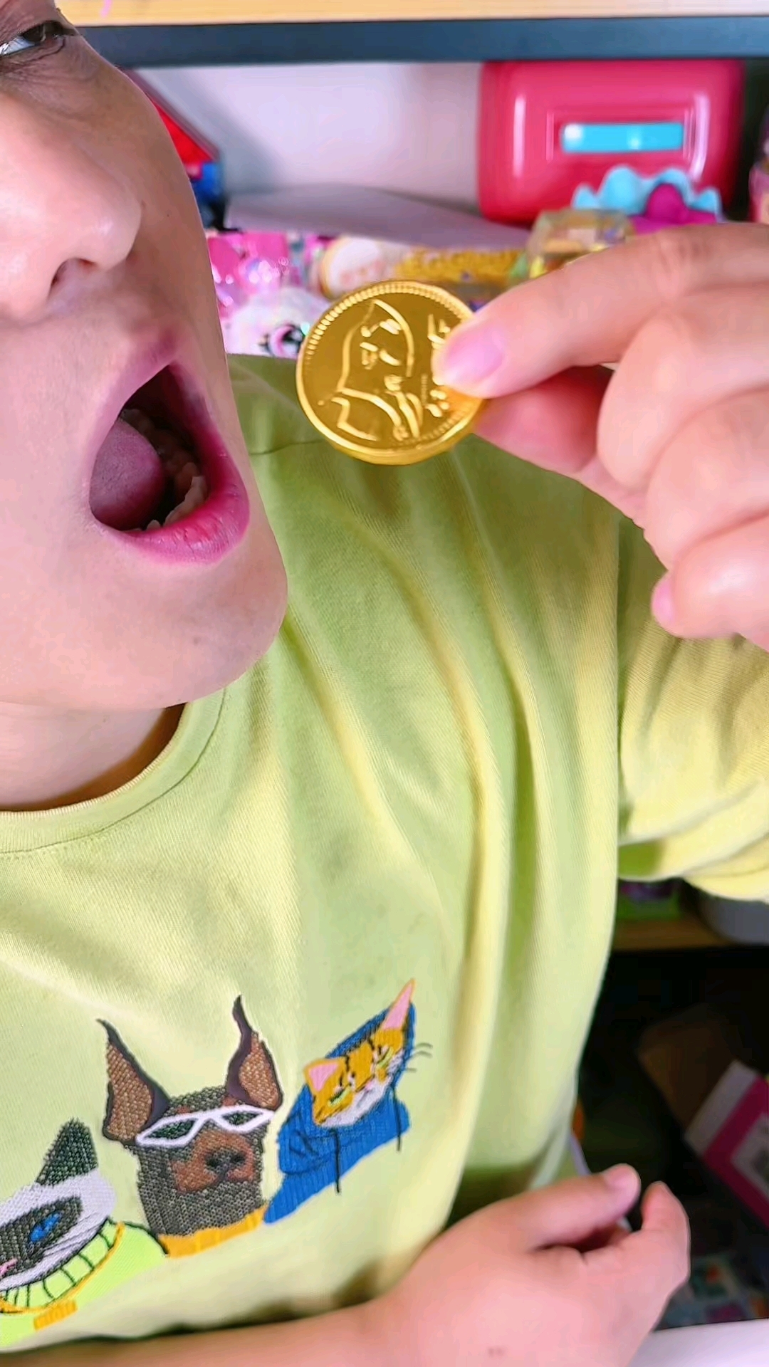 西瓜哥的金币巧克力真好玩