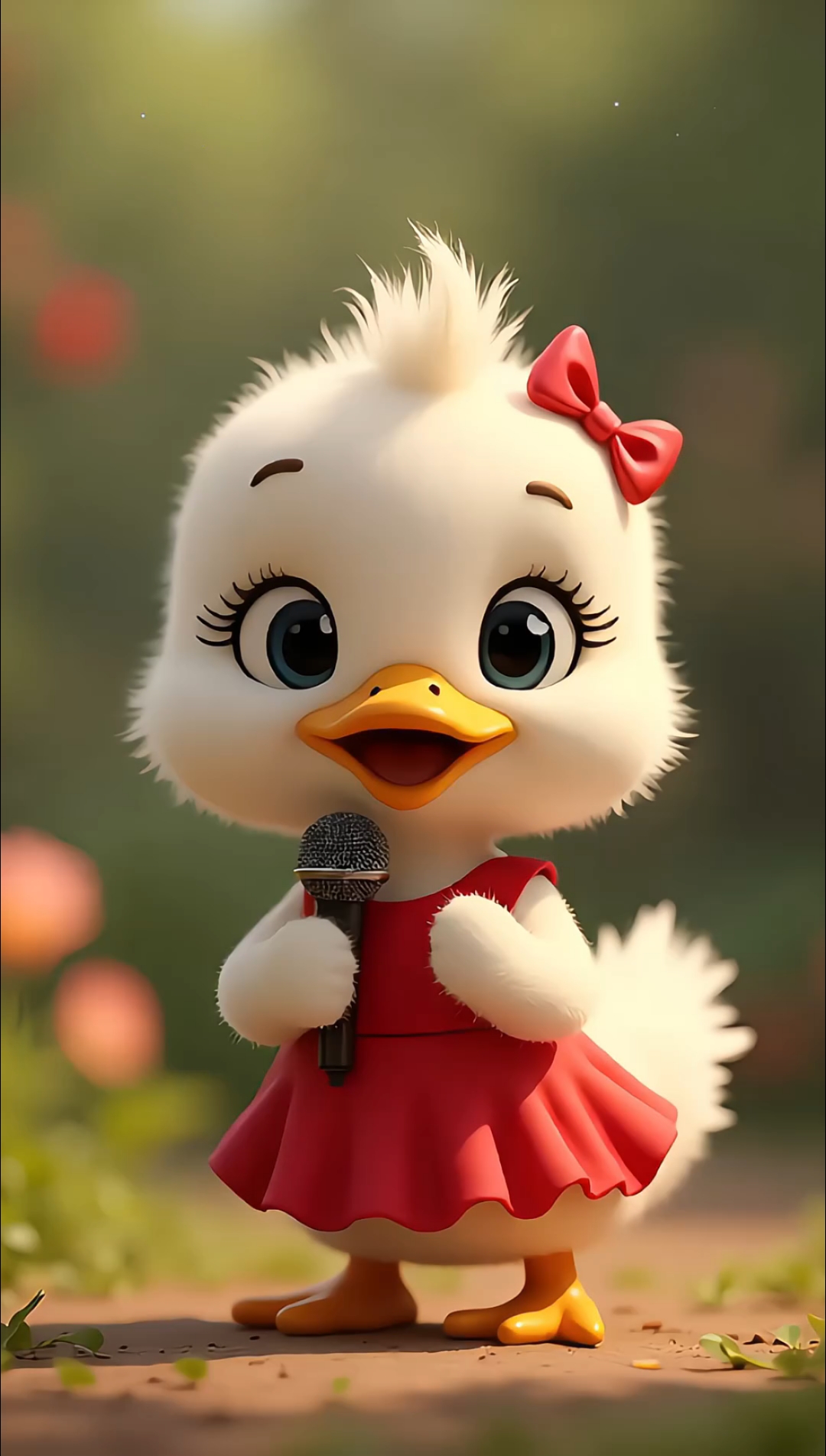 呆萌可爱的小鸭子来了