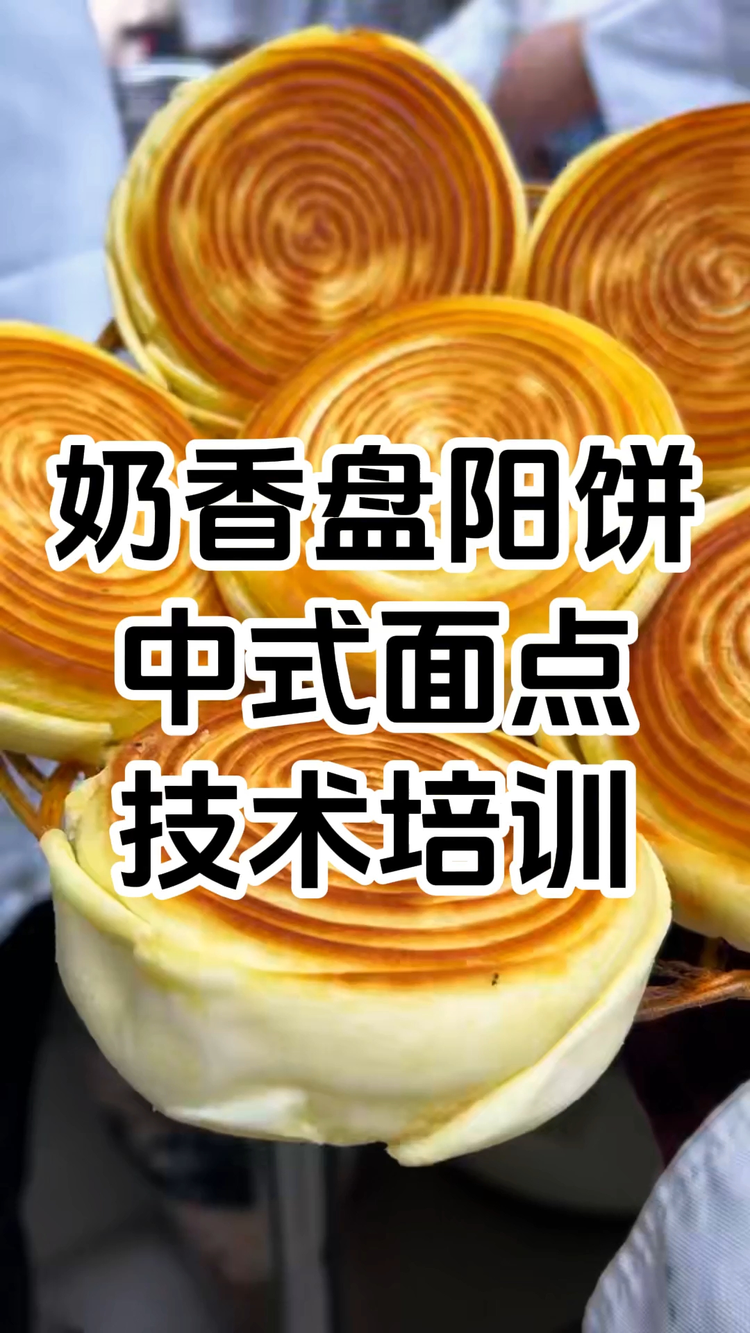 中式面点奶香盘阳饼技术培训班 中式面点奶香盘阳饼培训学校