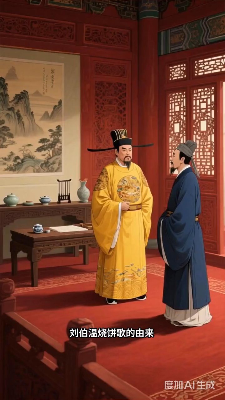朱元璋碗中藏烧饼,刘伯温妙答启《烧饼歌》