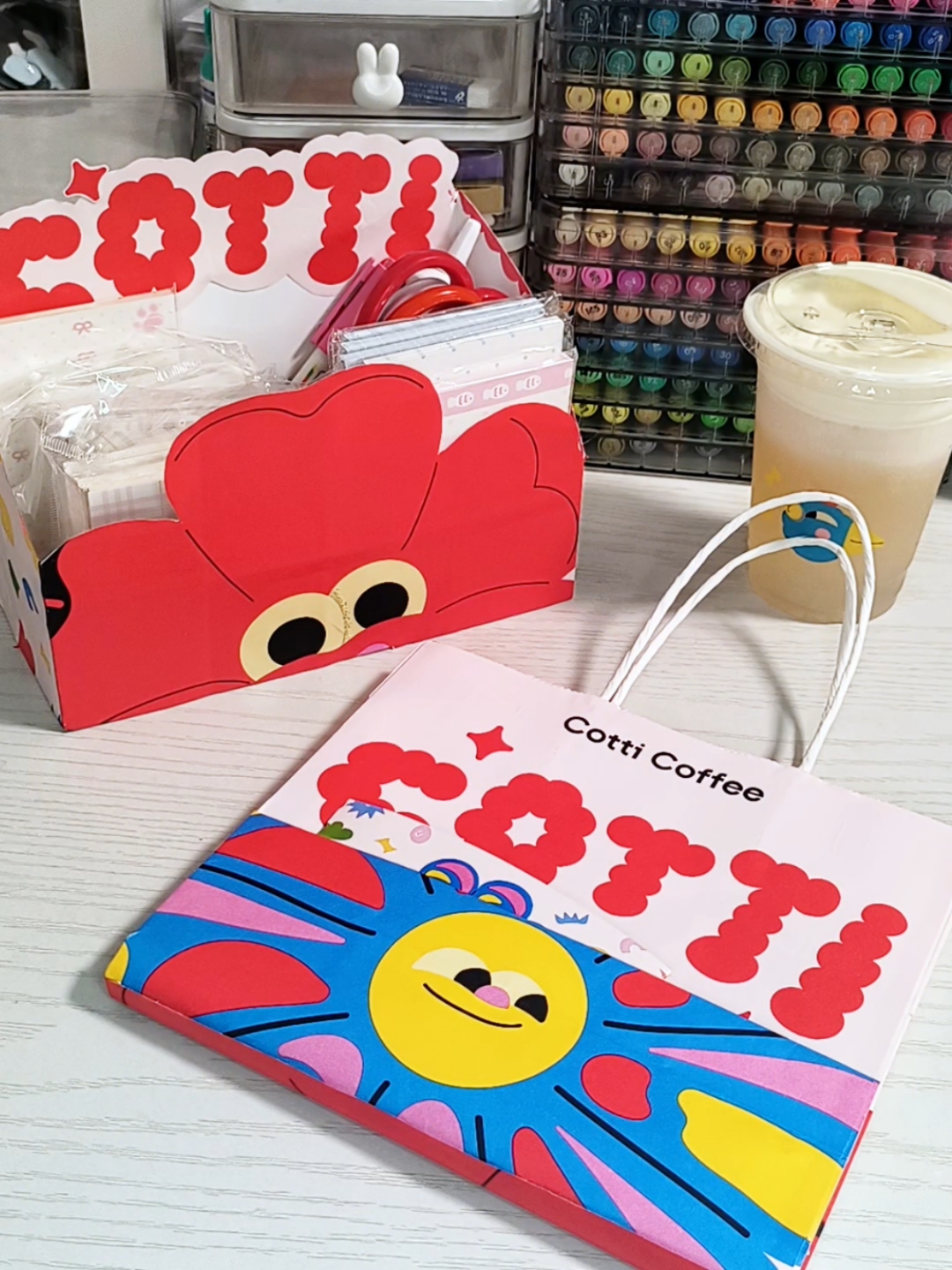 奶茶袋改造收纳盒和书衣