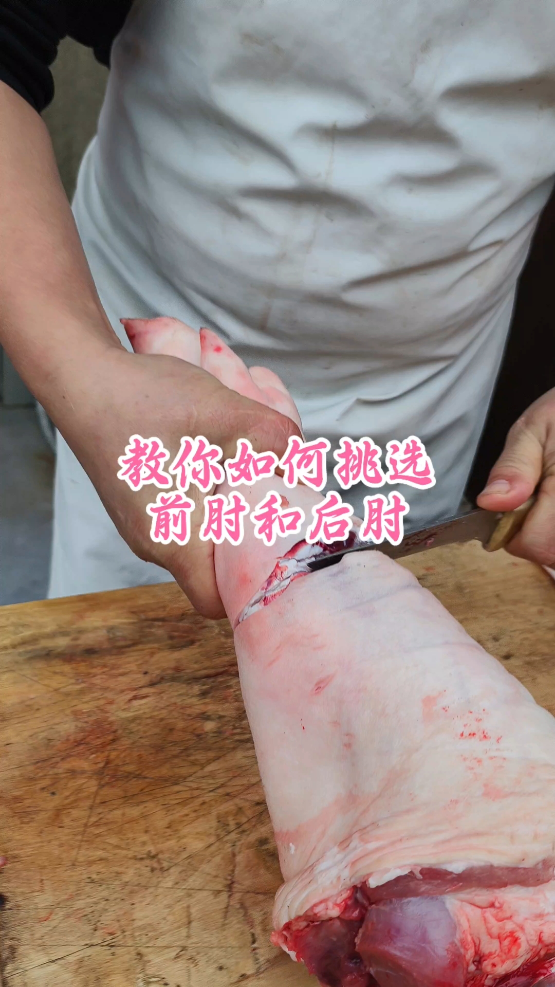 教你如何挑选前肘和后肘