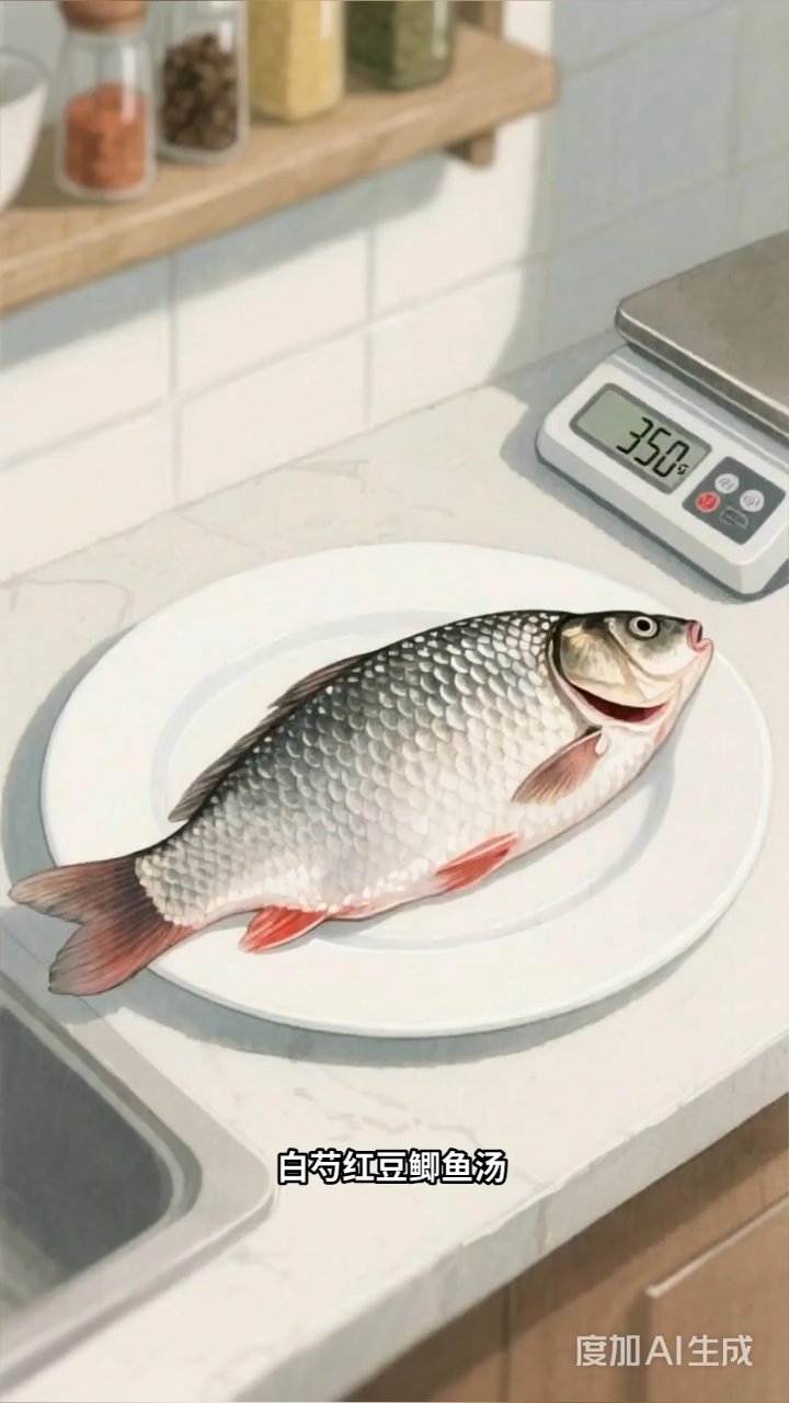 白芍红豆鲫鱼汤:疏肝止痛,轻松缓解肝腹水