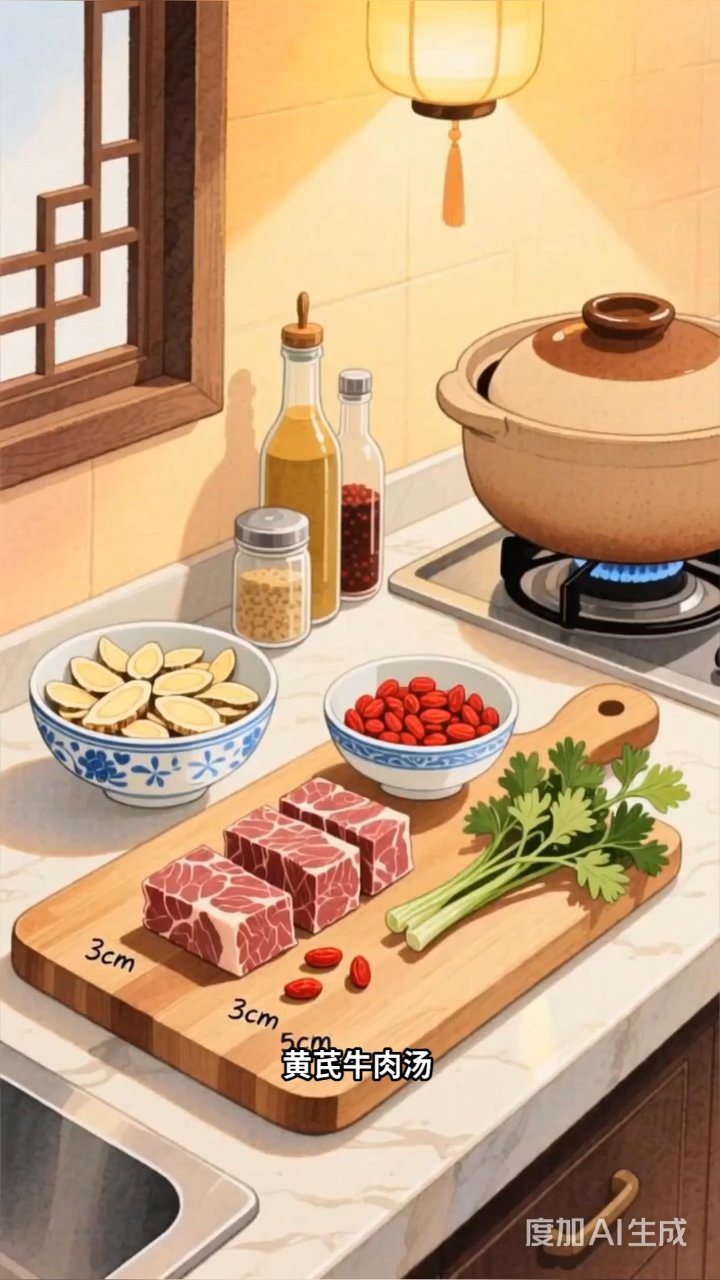 黄芪牛肉汤:一碗滋补养生的美味药膳