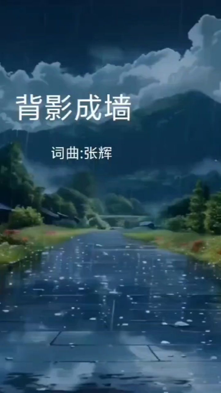 背影成墙