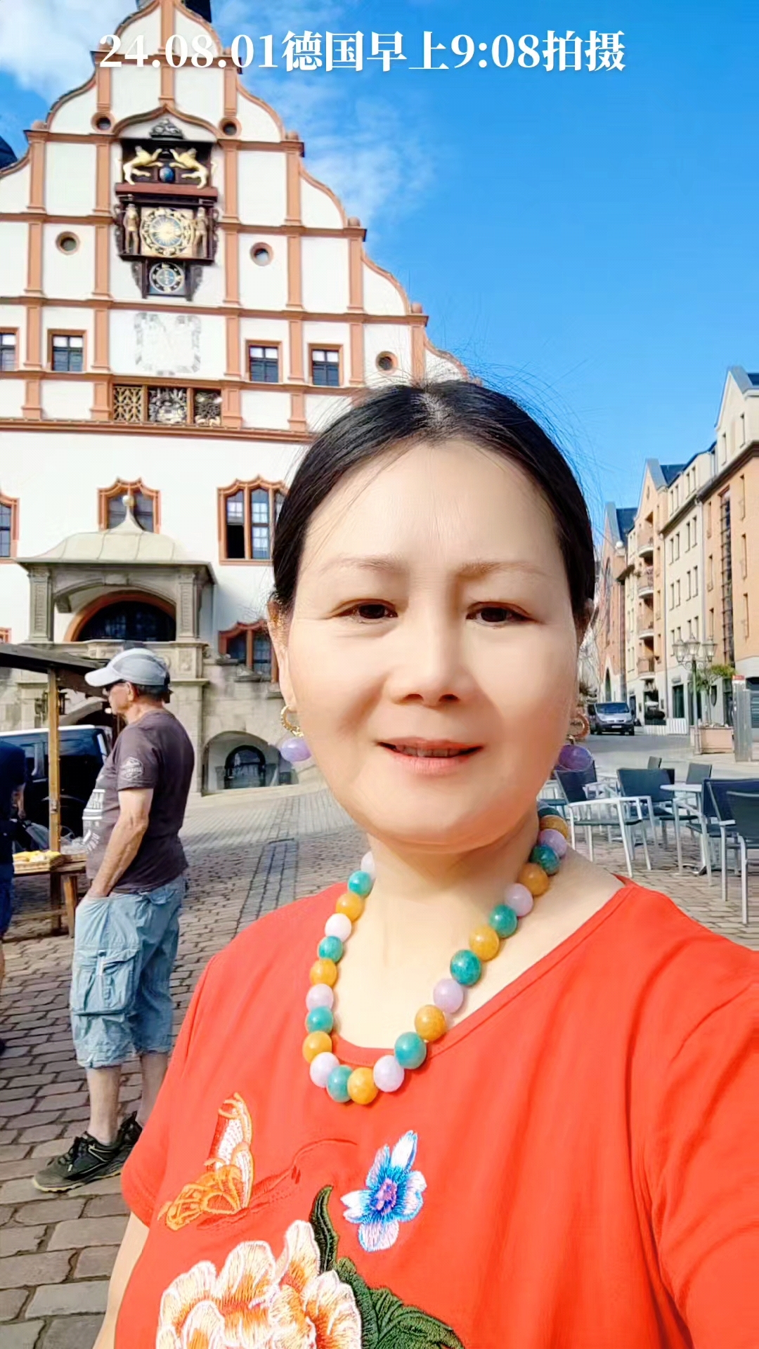 德国早上9点去菜市场买点新鲜菜,每个星期三才有