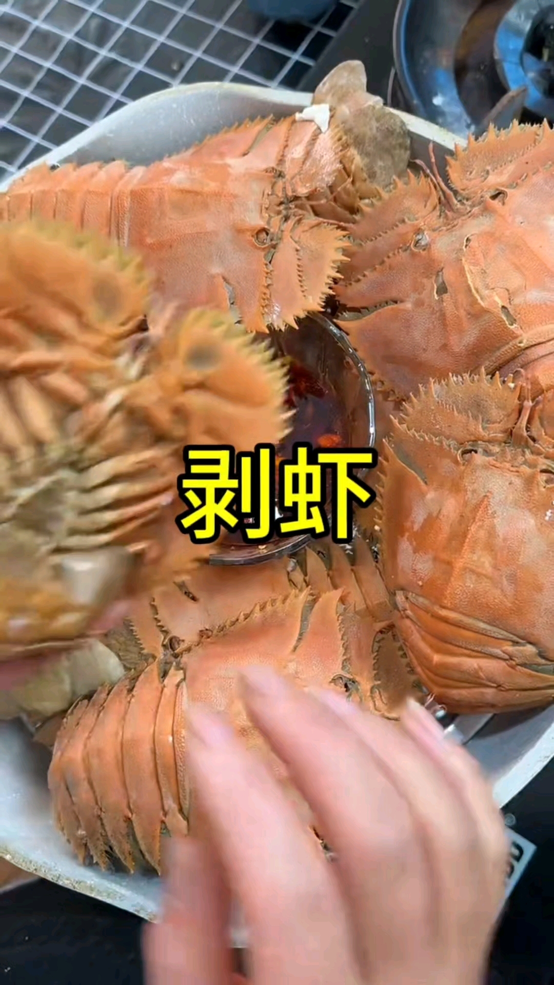 这是什么虾,还是第一次见