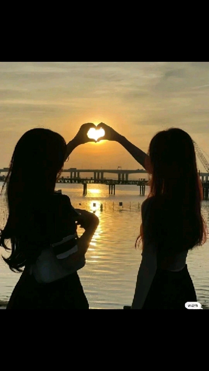 好看的日落头像!