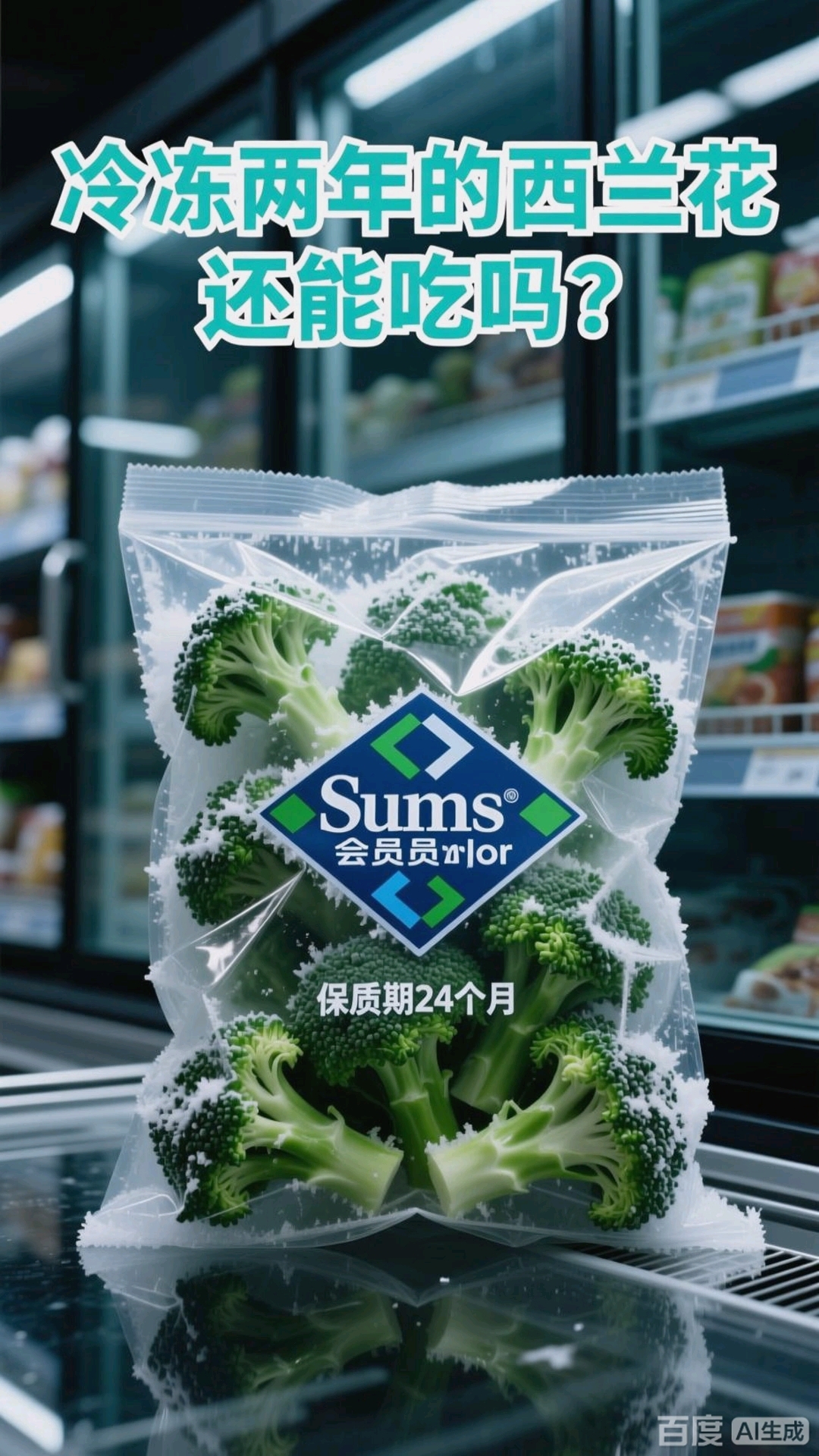 冷冻两年的西兰花还能吃吗?山姆告诉你