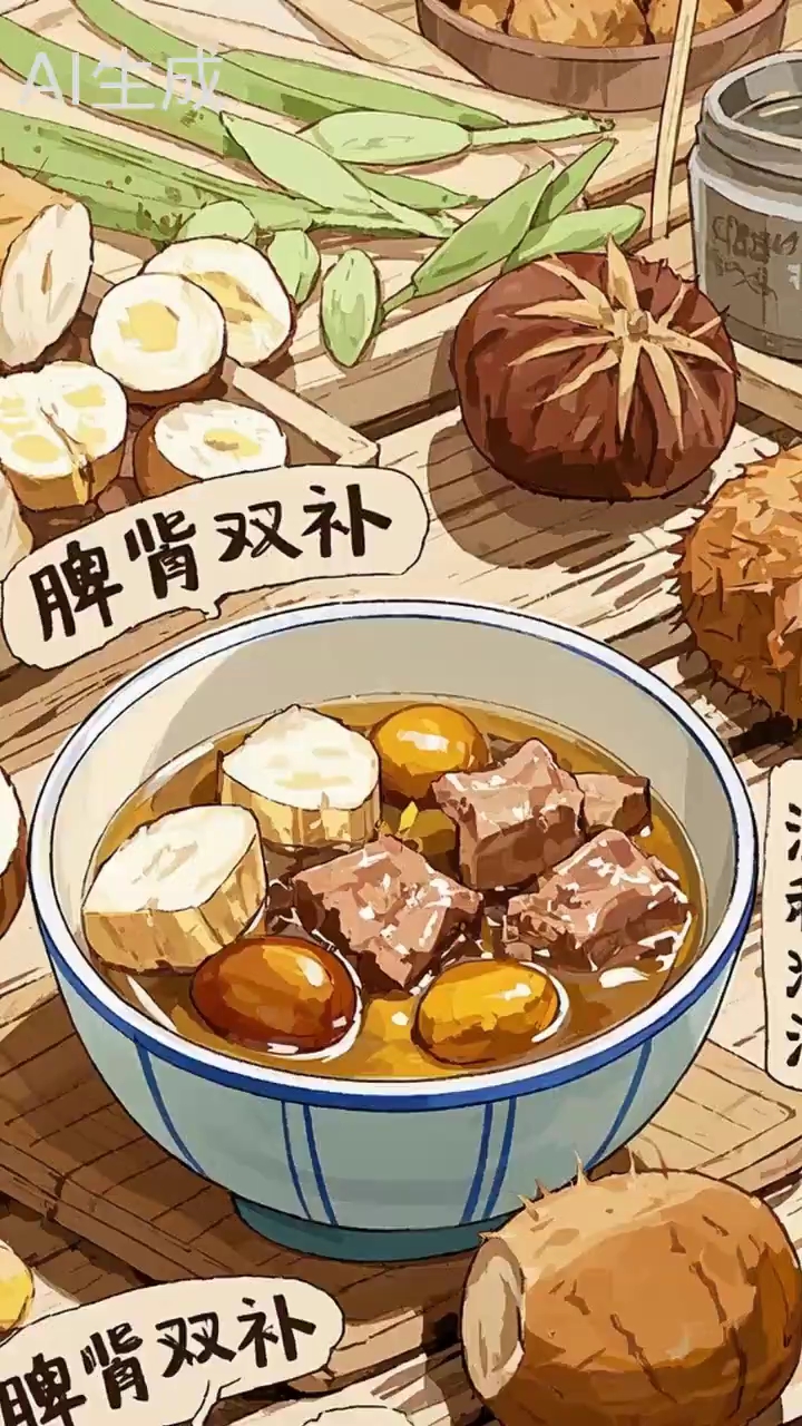 小寒养生之山药板栗排骨汤