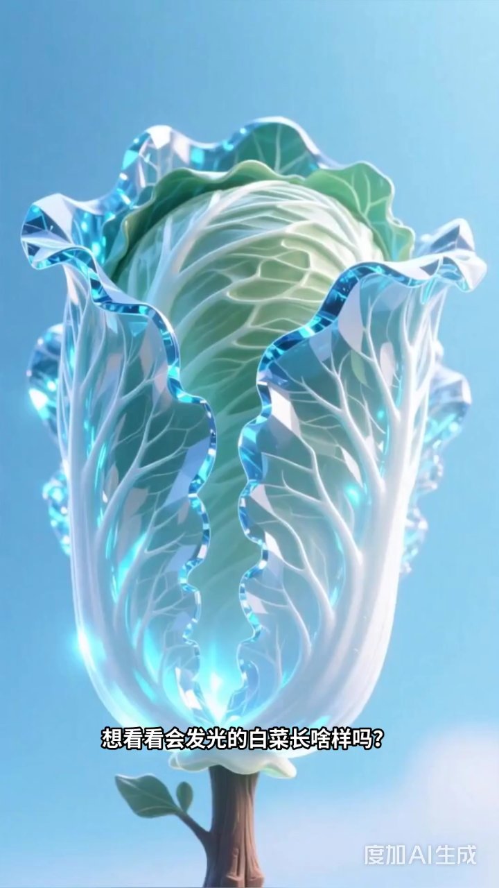 水晶白菜闪耀登场,八方来财好运连连