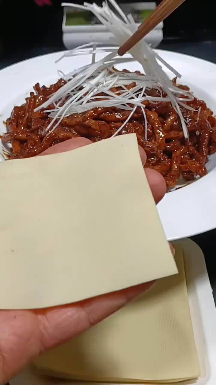 大厨教你京酱肉丝家常做法
