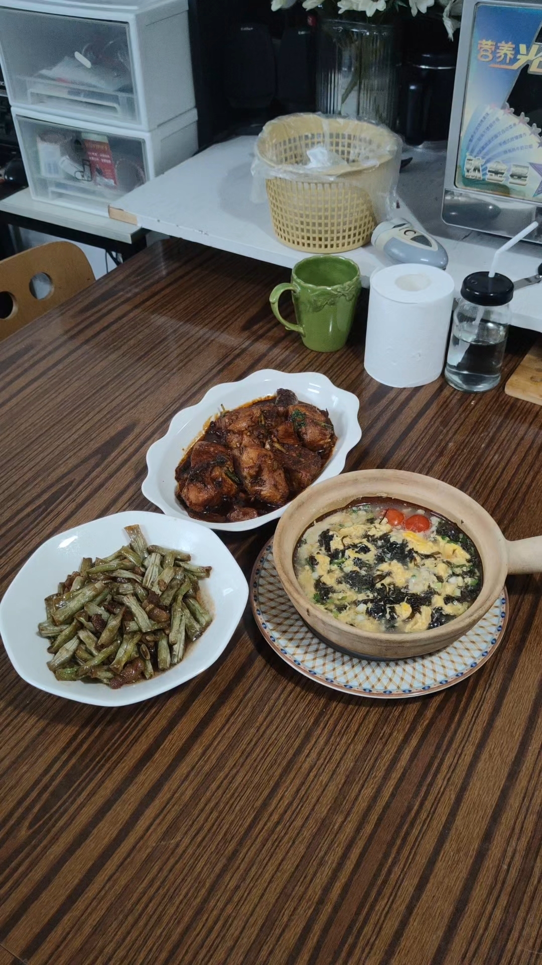 和老爸的日常午饭#家常菜 #简简单单家常菜